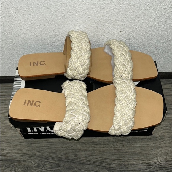 INC International Concepts Women's Petria Two-Band Flat Sandals - Picture 5 of 6